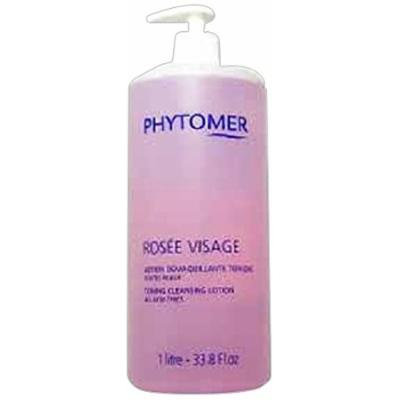 PHYTOMER Rosee Visage Toning Cleansing Lotion Rose Professional size 1 liter 33.8 oz (Huge, BIGGER Size)