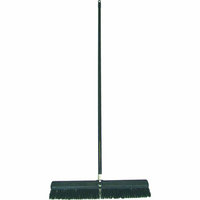 Birdwell Cleaning 4027 Hard Poly Push Broom With Handle