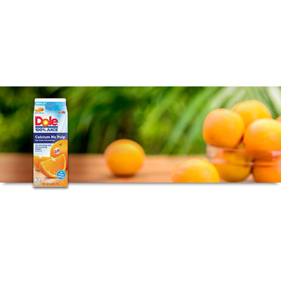 Dole 100% Calcium No Pulp Orange Juice