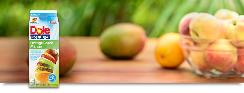 100 Juice Dole Peach Mango Juice Dole 100% Juice Orange Peach Mango