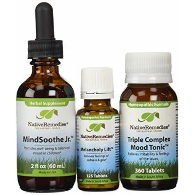 Native RemediesMelancholy Lift, Mindsoothe Jr and TC Mood Tonic 2 fl oz