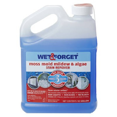 Wet & Forget WET AND FORGET 800033CA Mold and Mildew Remover,1/2G