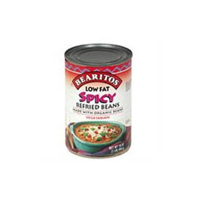 Little Bear Organics 50526 Organic Pinto Spicy Refried Beans