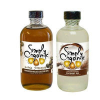 Jamaican Black Castor Oil Extra Strength and Extra Virgin Coconut Oil