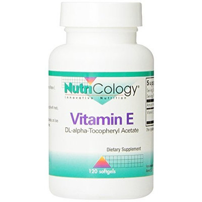 Nutricology Vitamin E, 400 Iu, Softgels, 120-Count