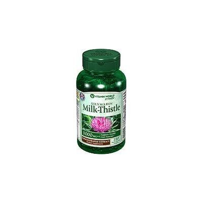 Vitamin World Milk Thistle 1000mg, 180 Softgels