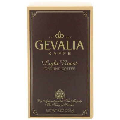 Gevalia Light Roast Ground Coffee, 8-Ounce Packages (Pack of 3)