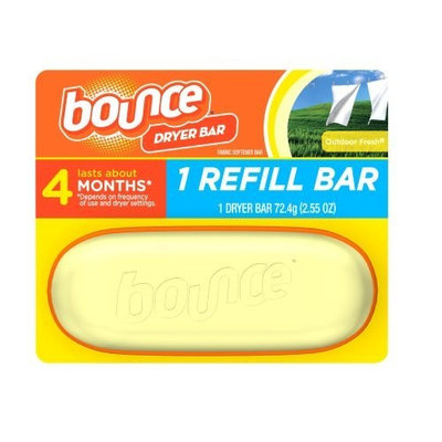Bounce Outdoor Fresh 4 Month Refill Dryer Bar 2.55 Oz