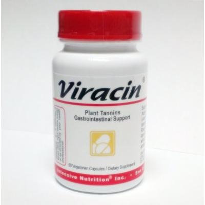 VIRACIN, Plant Tannins for Gastrointestinal Health, 60 vegetarian capsules