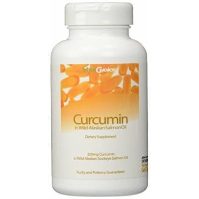 Vital Choice Curcumin in Wild Alaskan Salmon Oil - 250mg (120 ct)