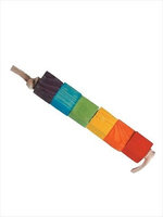 Caitec Bird Toys Caitec 471 Leather and Blocks 1 in. x 6.5 in.