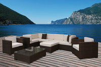 Atlantic Southampton Sectional 9Pc Set Off White