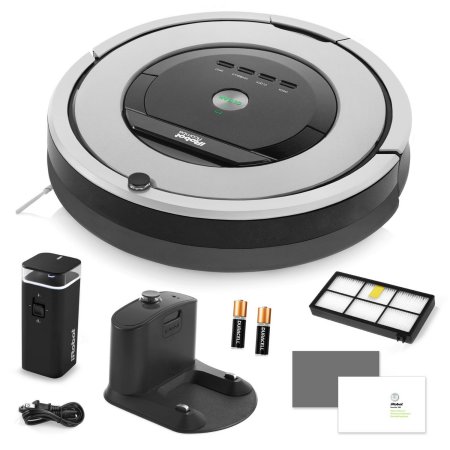iRobot Roomba 860 Vacuum Cleaning Robot + Dual Mode Virtual Wall