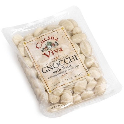 Cucina Viva Gnocchi with Basil, 17.5-Ounce Packages (Pack of 12)