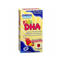 ReNew Life Omega Smart Kids DHA, Chewable Softgels, Fruit Punch 60 ea