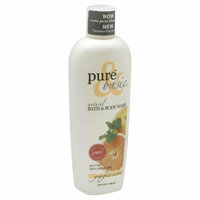 Pure and Basic Bath and Body Wash Grapefruit Verbena 12 fl oz