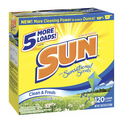 Suisse Sport Sun with Sunsational Scents Clean & Fresh Powder Laundry Detergent