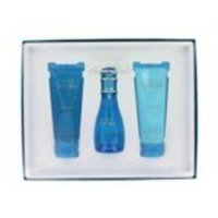 Davidoff Cool Water For Women 3 Piece Set - 1.7oz EDT, 2.5oz Body Lotion, 2.5oz Shower Gel