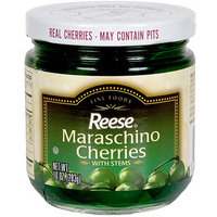Reese Green Maraschino Cherries With Stems