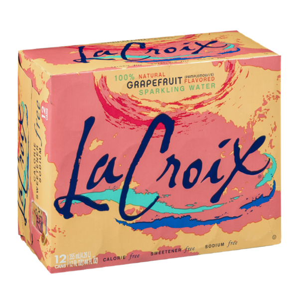 La Croix Sparkling Water Grapefruit