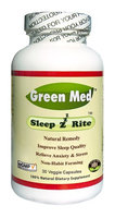 Green Med - SleepzRite - 30 Vegetarian Capsules LUCKY PRICE