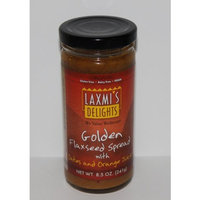 Laxmi's Delights Golden Flaxseed Spread with Dates and Orange Juice, 8-Ounce (Pack of 2)