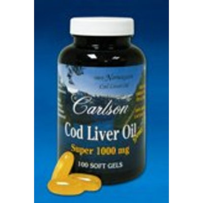 Carlson Laboratories Carlson Labs - Super Cod Liver Oil 1000 mg 100 gels