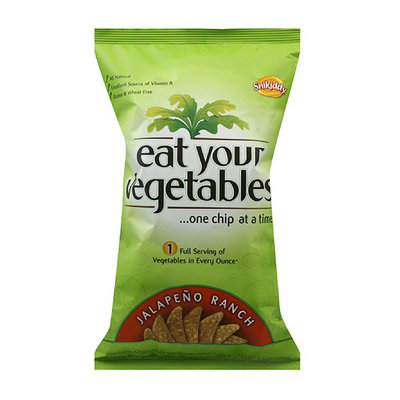 Snikiddy Eat Your Vegetables Jalapeno Ranch Chips