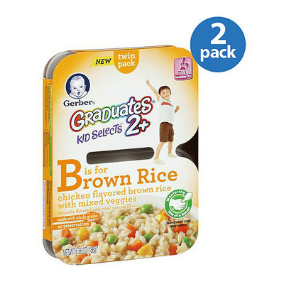 Gerber® Graduates Kid Selects 2+ Chicken Flavored Brown Rice with Mixed Vegetables