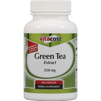 Vitacost Brand Vitacost Green Tea Extract - Standardized -- 250 mg - 100 Capsules
