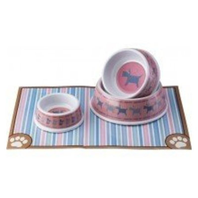 Ethical Dog Ethical Pet Products (Spot) CSO6859 Kitty Love Melamine No-Tip Dish, 5-Inch, Pink