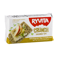 Ryvita Wholegrain Rye Crispbread Crunch Sesame Rye