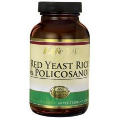 Red Yeast Rice 1200 mg & Policosanol 25 mg LifeTime 60 VCaps