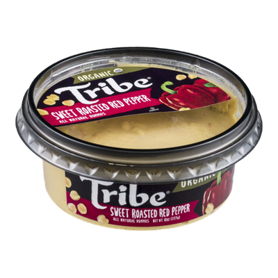 Tribe Organic Hummus Sweet Roasted Red Pepper