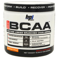 BPI Sports Best BCAA Amino Acids Energy Powder, Passion Fruit - 30 servings