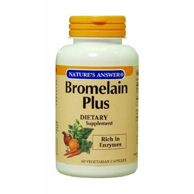 Nature's Answer Bromelain Plus, 60-Count