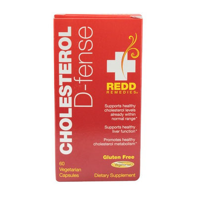 Redd Remedies Cholesterol D-fense 60 Vegetarian Capsules