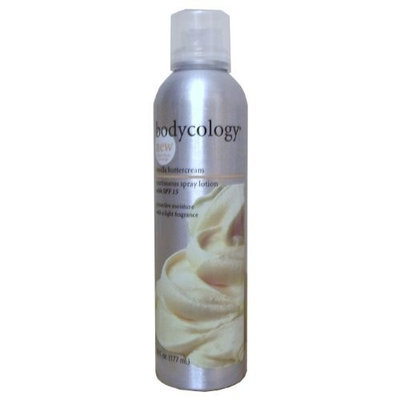 Bodycology Vanilla Buttercream Continous Spray Lotion