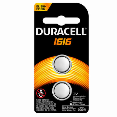 Duracell Coin Button 1616 Battery, 2-Count