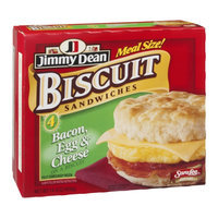 Jimmy Dean Biscuit Sandwiches Bacon, Egg & Cheese - 4 CT