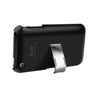 Iluv ILUV ICC79BLK Black Hard Case With Built