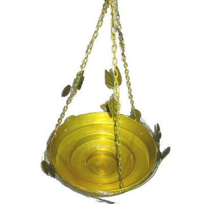 Zoobox Nature's Foundry, ZBB-0202, Bird Bath, Attracts Butterflies, Electric Yellow, Medium