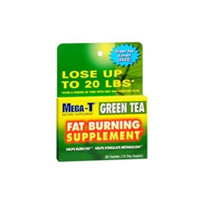 Mega-T Green Tea Fat Burning Dietary Supplement Caplets