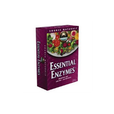 Source Naturals - Essential Enzymes 500 mg. - 30 Capsules