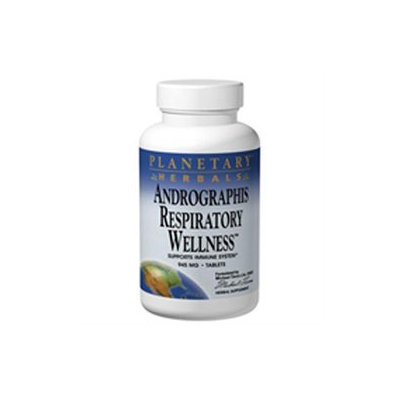 Planetary Herbals, Andrographis Respiratory Wellness 945 mg 60 Tablets