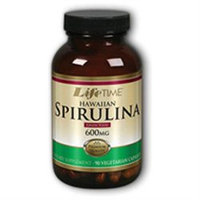 Lifetime Hawaiian Spirulina - 600 mg - 90 Vegetarian Capsules