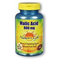 Malic Acid 800mg Nature's Life 250 Caps