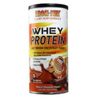Iron Tek - Whey Protein Concentrate Powder Natural Chocolate Flavor - 14.8 oz.