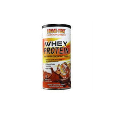 Iron Tek - Whey Protein Concentrate Powder Natural Chocolate Flavor - 14.8 oz.