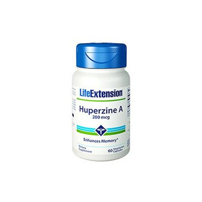 Life Extension Huperzine A - 200 mcg - 60 Vegetarian Capsules